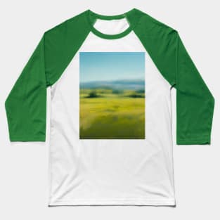 Brushstrokes of Grassland Baseball T-Shirt